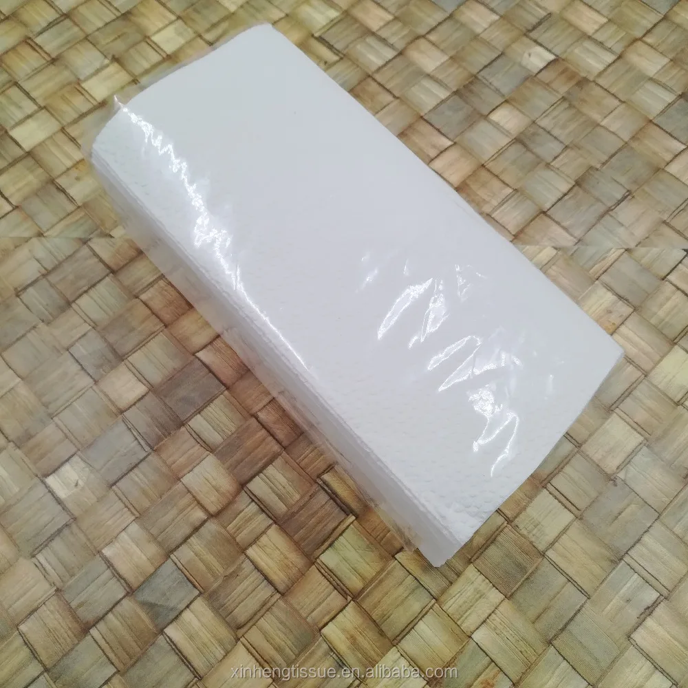 Eco Friendly Custom Virgin Wood Pulp Hand Tissue Paper Towel For Daily Use