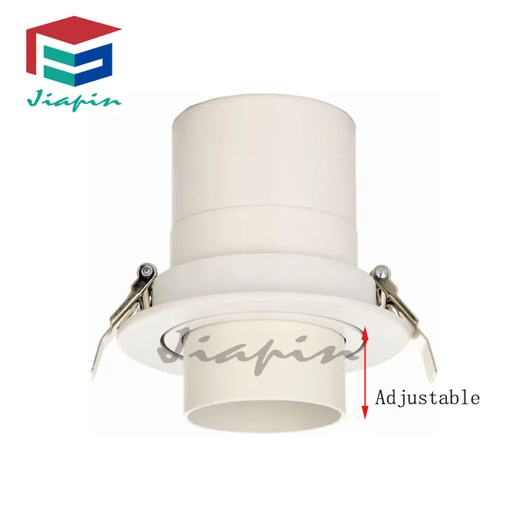 Most Popular 90mm Cutout 15W  Ceiling Spot Down Light Recessed Lamp Adjustable Bean angle COB LED Downlight