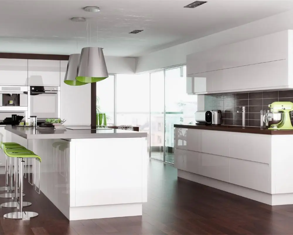 2024 Vermont New Modern Custom Design Professional Kitchen Cabinet Supplier With Cheap Price