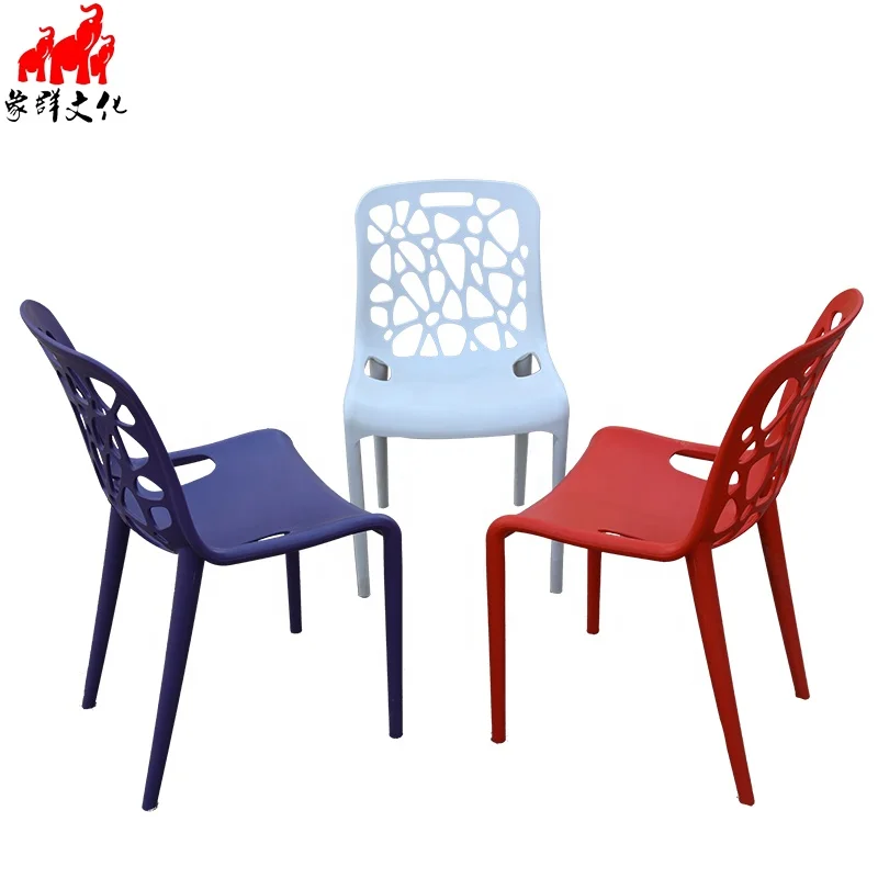 
colored plastic silla leisure chair dinning stacking chairs 