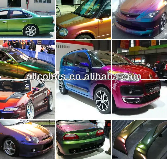 Меняющий цвет пигмент хамелеон, меняющий цвет, оптический меняющий цвет, меняющий цвет порошок