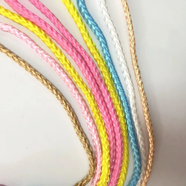 Anti-aging polypropylene rope flat braid rope 6mm