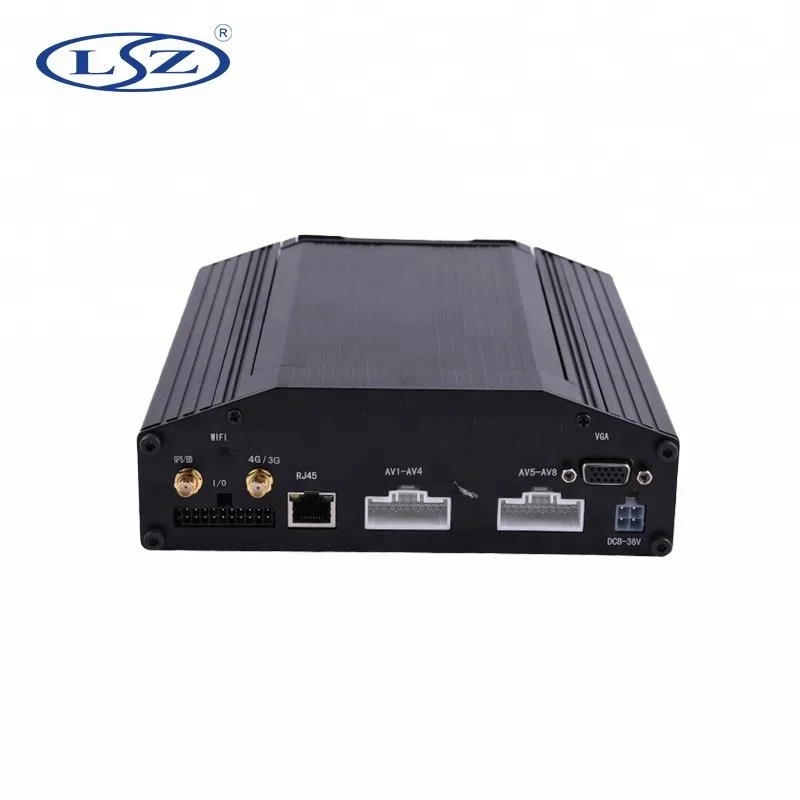 Транспортного средства наблюдения 8CH 720 P H.264 3 г 4 GPS видеорегистратор с GPS/G-сенсор анти вибрации высокое качество