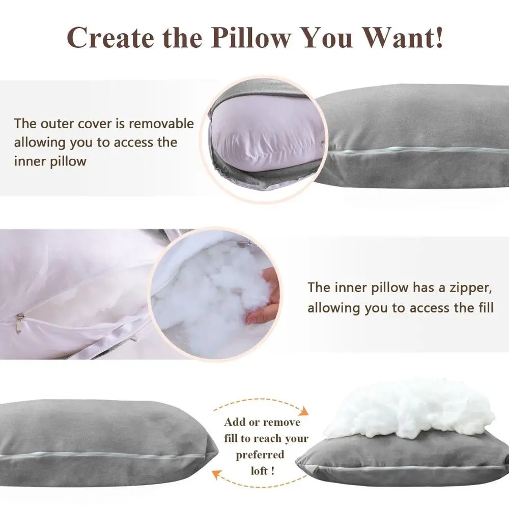 
Custom Breast Feeding Nursing super soft maternity Baby support pregnancy pillow 