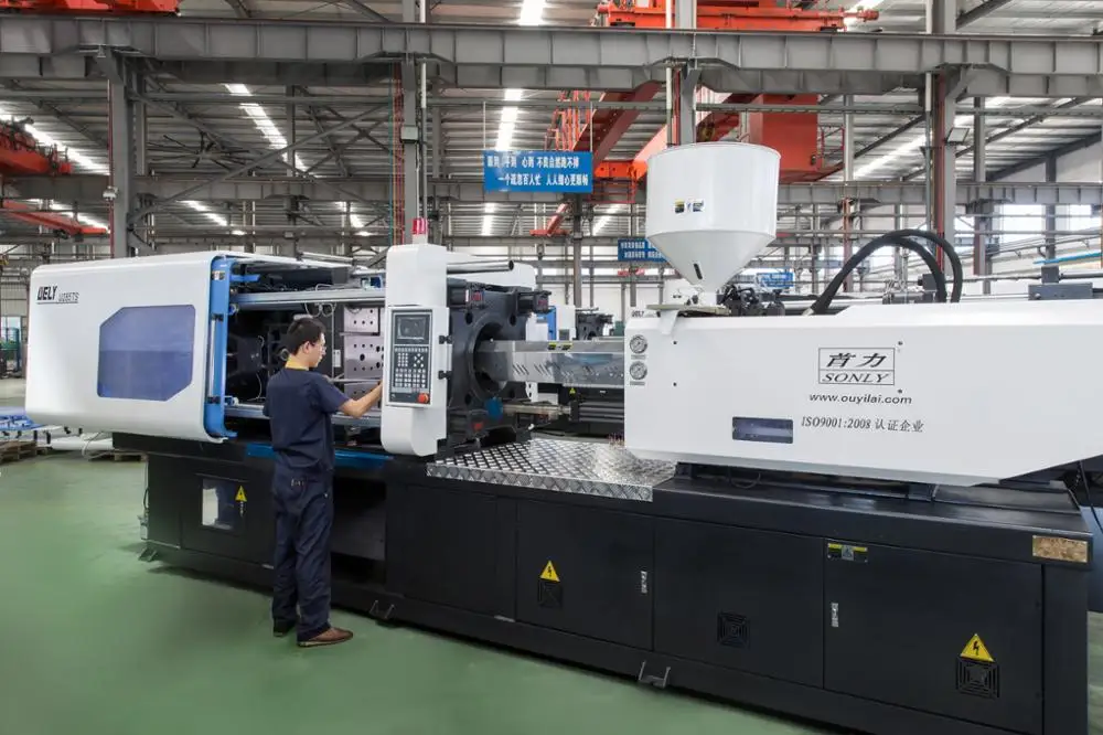 SONLY U400TS 400 ton plastic basket injection molding machine Horizontal style