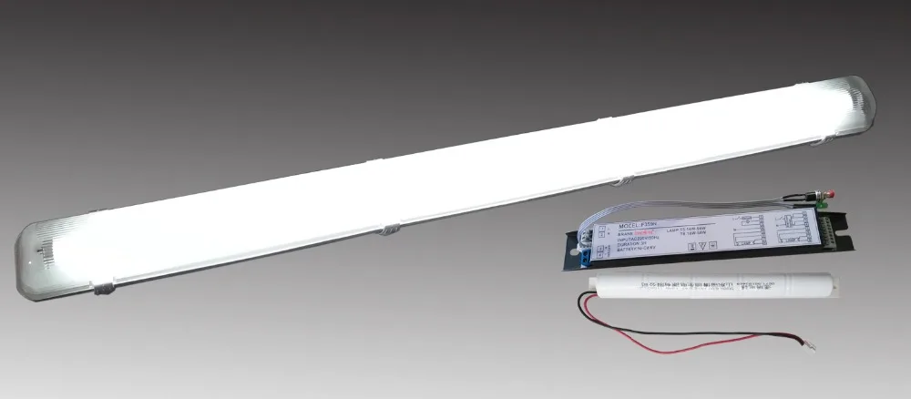 Светодиодная трубка флуоресцентная лампа комплект для преобразования аварийного света батарея
