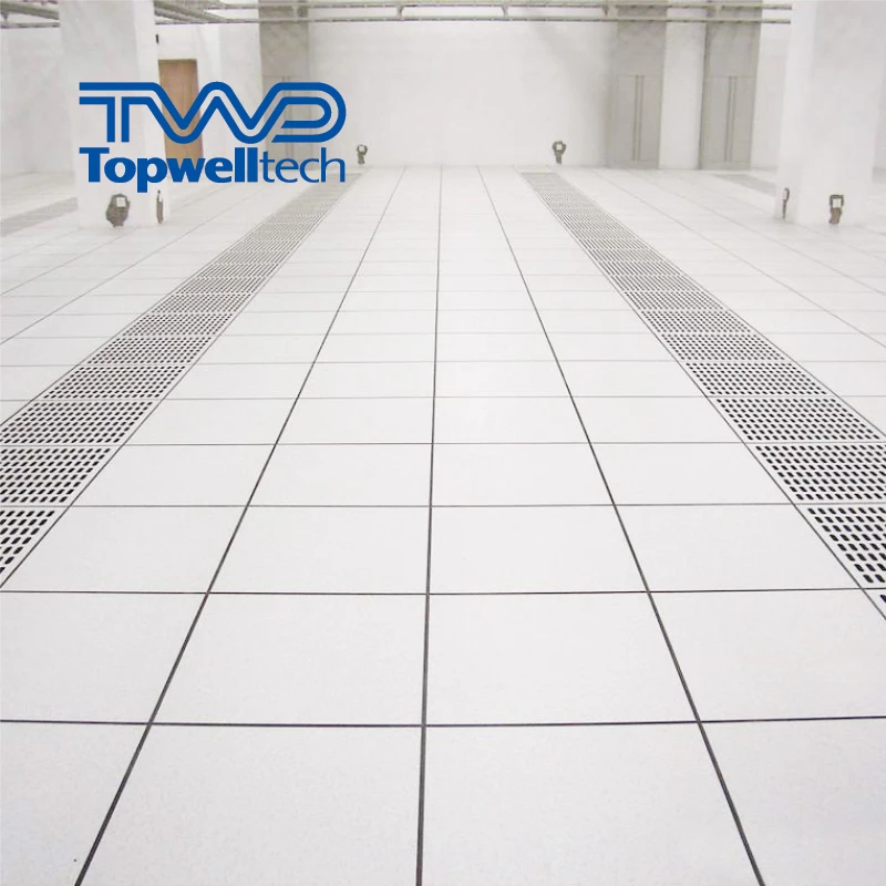 Factory Supplier Veneer Aluminum Anti-Static Steel Raised Floor For Outdoor