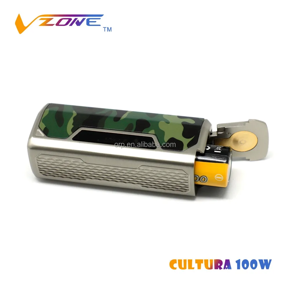 
2018 hot vape mod Vzone Cultura 100w mod by Vzone factory the best ecig 