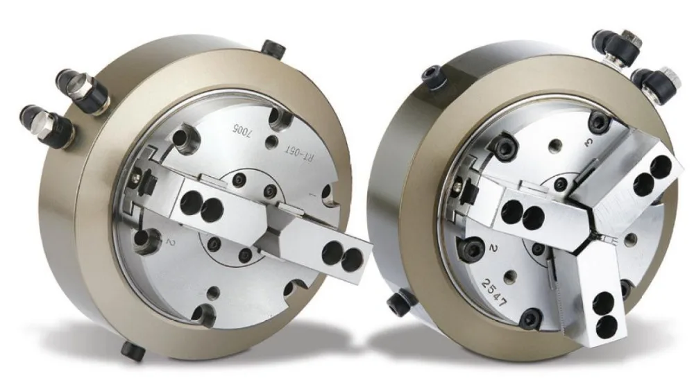 Hydraulic Rotary air chuck fixture for CNC lathe machine