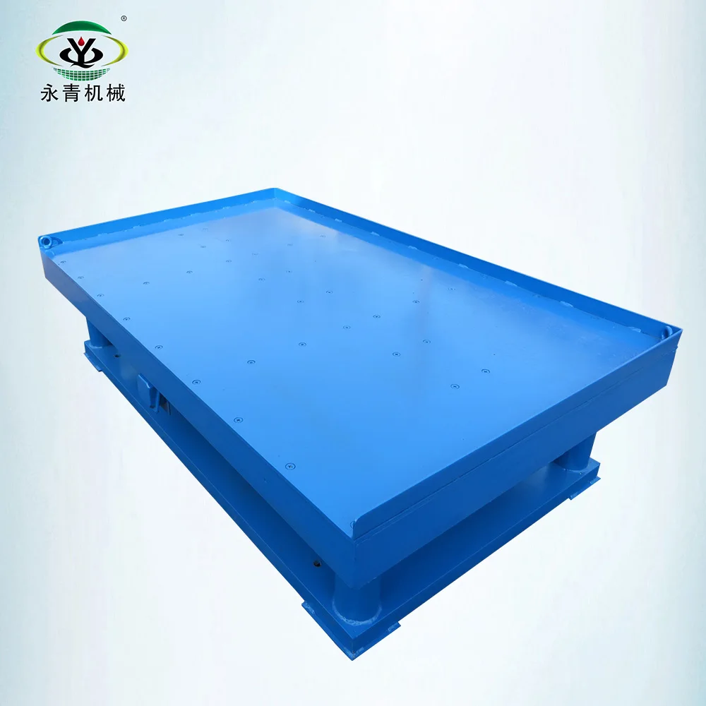 concrete paver molds vibrating shaker table