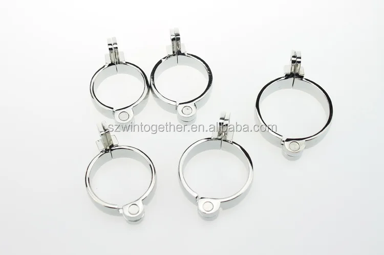 
5 Different snap ring size for male chastity devices cage 