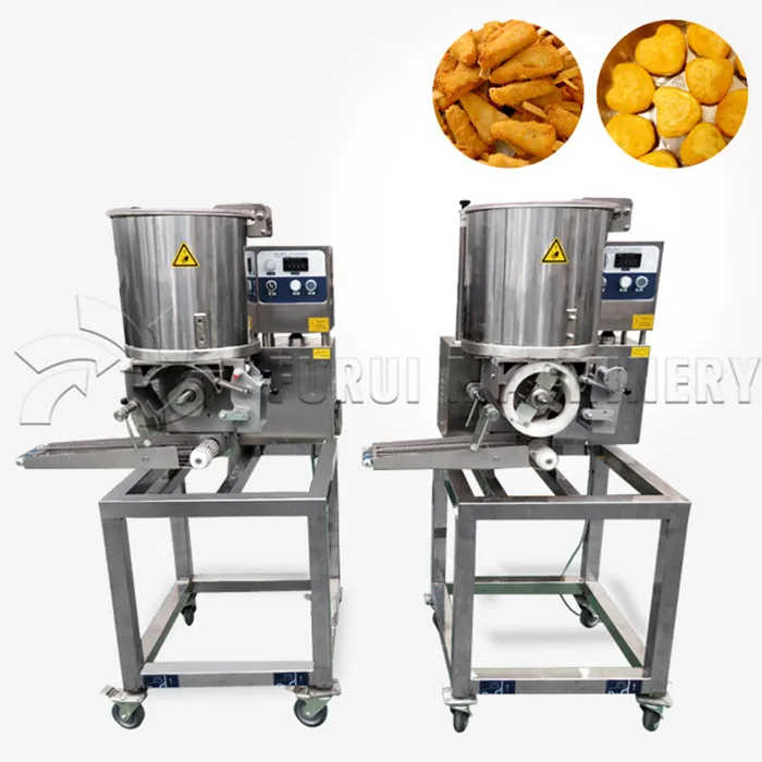 Popular chicken nuggets making machine/burger machinery patties