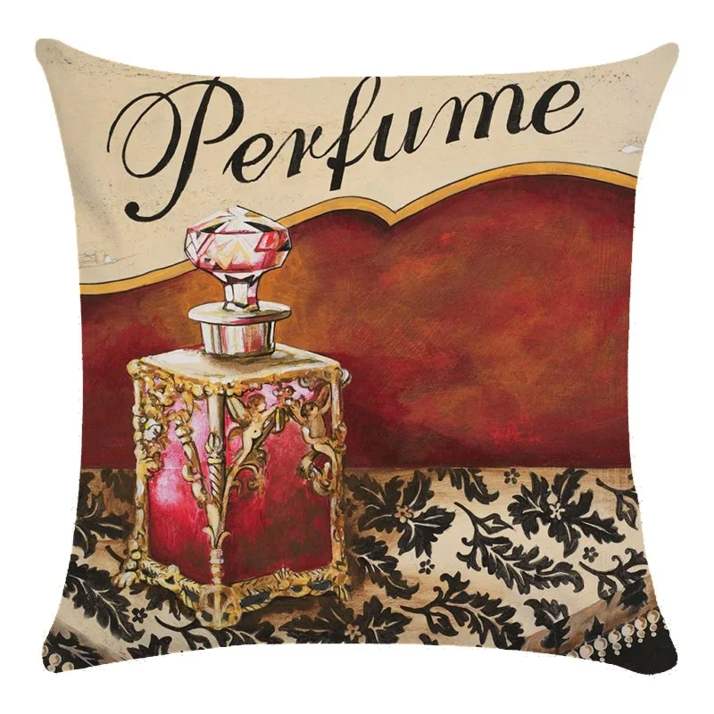 perfume  burlap pillow covers wholesale liquid scent custom anime body pillow makeup polyester luxury pillow