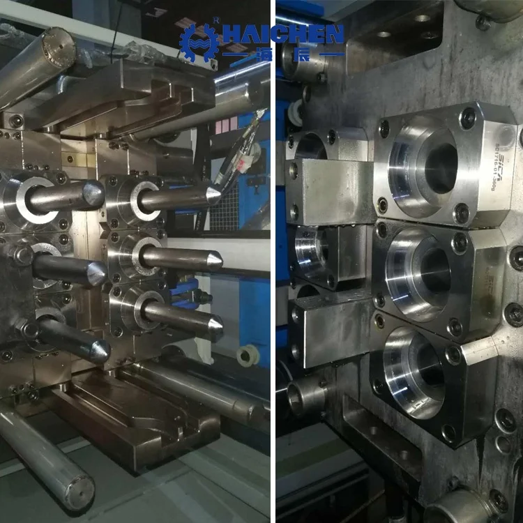 Haichen injection molding machine 550tn 20 liter 5 gallon water bottle pet bottle making machine price