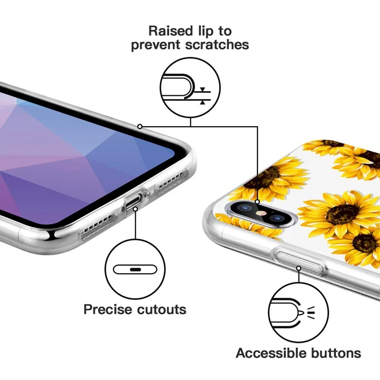 For IMD Pattern Case Back Cover Flower Case Soft TPU for appleIphone 7 Plus iPhone 7 iPhone 6S Plus iPhone 6 plus