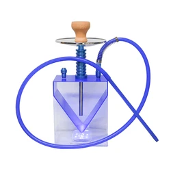 Портативный кальян со светодиодной подсветкой, лучший кальян, оптовая продажа, чашка для кальяна, портативный кальян, пластиковый кальян для продажи