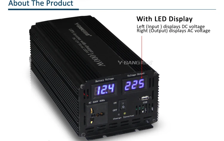 UPS 3000W 6000W inverter solar Modified sine pure sine wave homage ups inverter