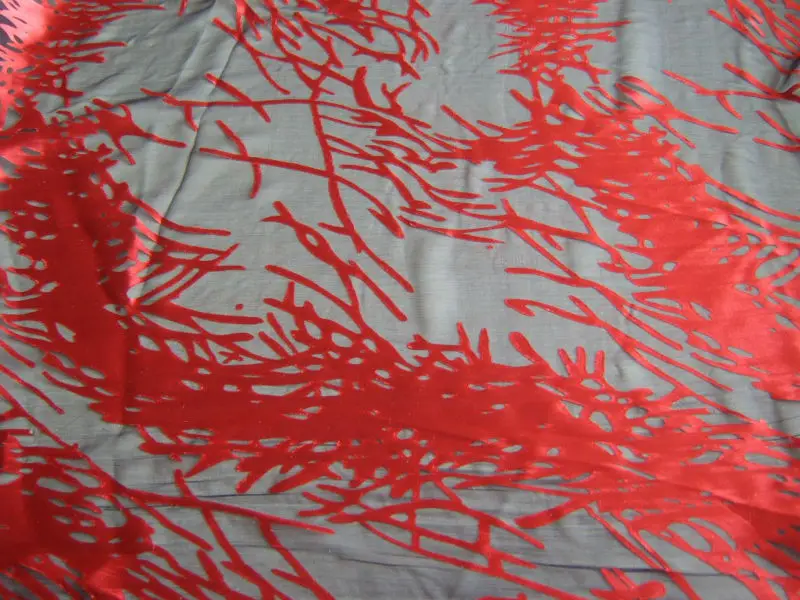 
silk rayon velvet fabric 