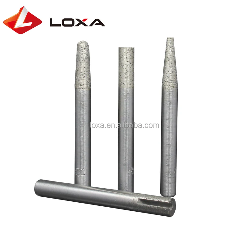 LOXA Sintered CNC Stone Carving Bits Sharp Wear-resistant Type Engraved Granite Diamond Metal Powder Engraving Machine Tool