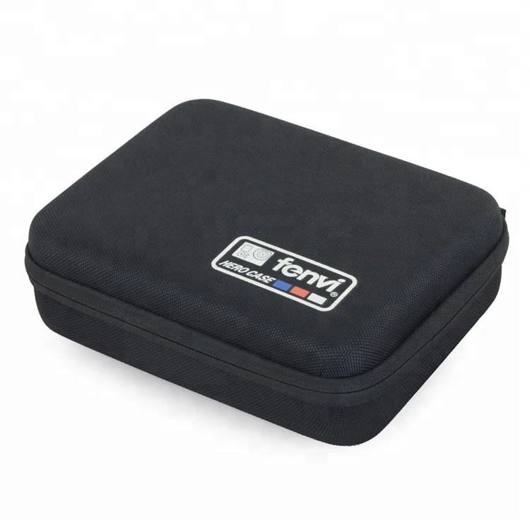 custom made eva hard storage tool case portable digital go pro camera case