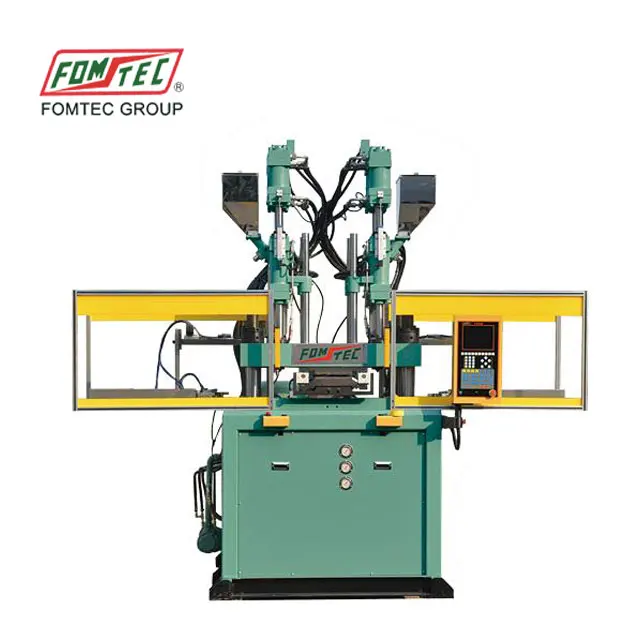 
Two Color Vertical Plastic Injection Molding Machine for produce TOOLS HANDLE production 