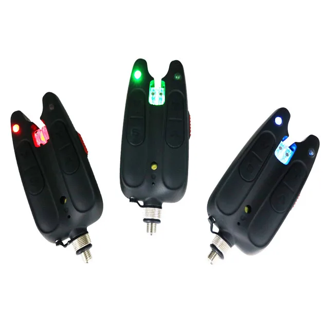 Two-direction Fishing Bite Alarm JZH-RF1118  High Sensitivity   Wireless  Alarm Set 6+1