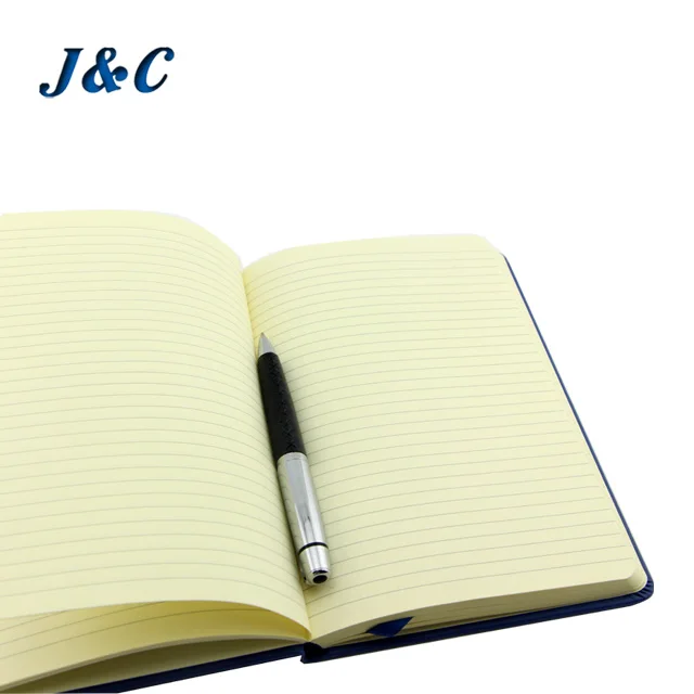 stationery A5 145*210 ruled papers PU leather USB notebook