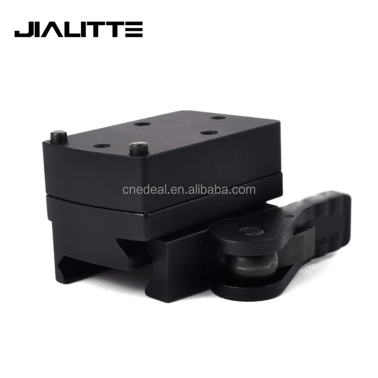 Jialitte J250 Quick Release Pistol Red Dot Mount Sight Mount Base Adapter for RMR Type Red Dot Sight for Glock RMR Mount Plate