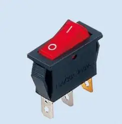 3 булавки 6А. 250 В KCD3-101N-003R подсветкой перекидной переключатель для бытовой техники