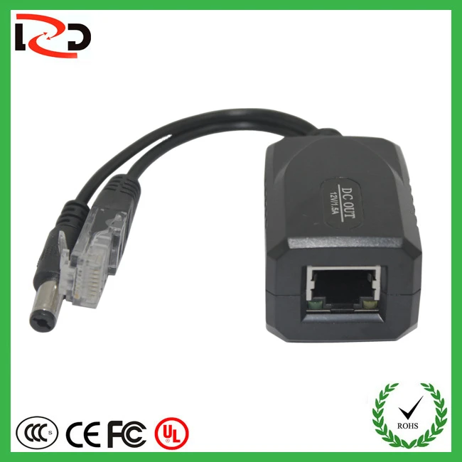 Сделано в китае 12 В 15.4 Вт 802.3af мини poe сплиттер