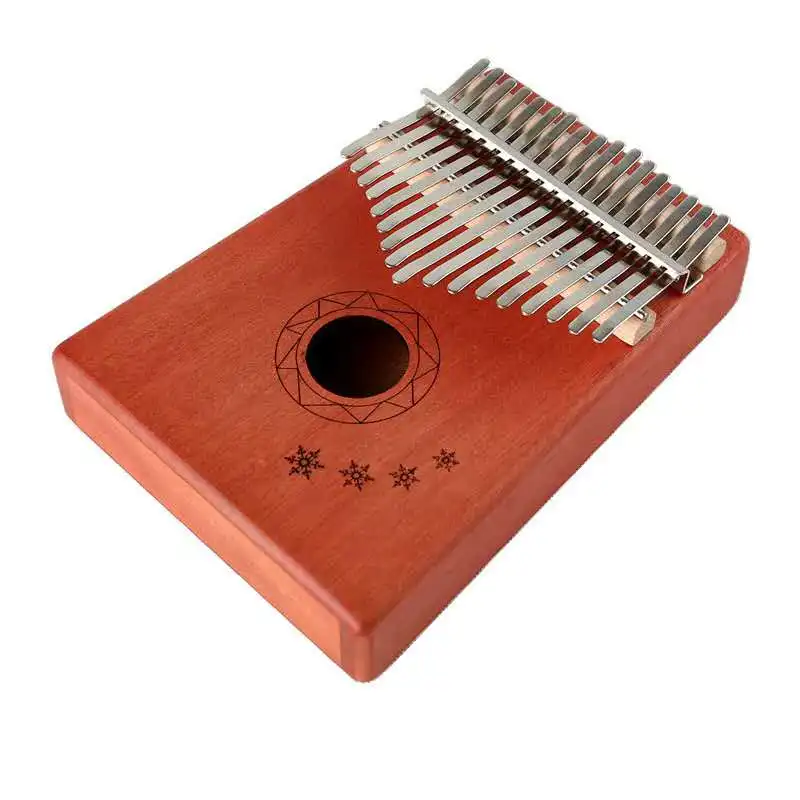 China Portable Fashion 17 Key Mahogany Finger Thumb Keyboard Marimba Kalimba