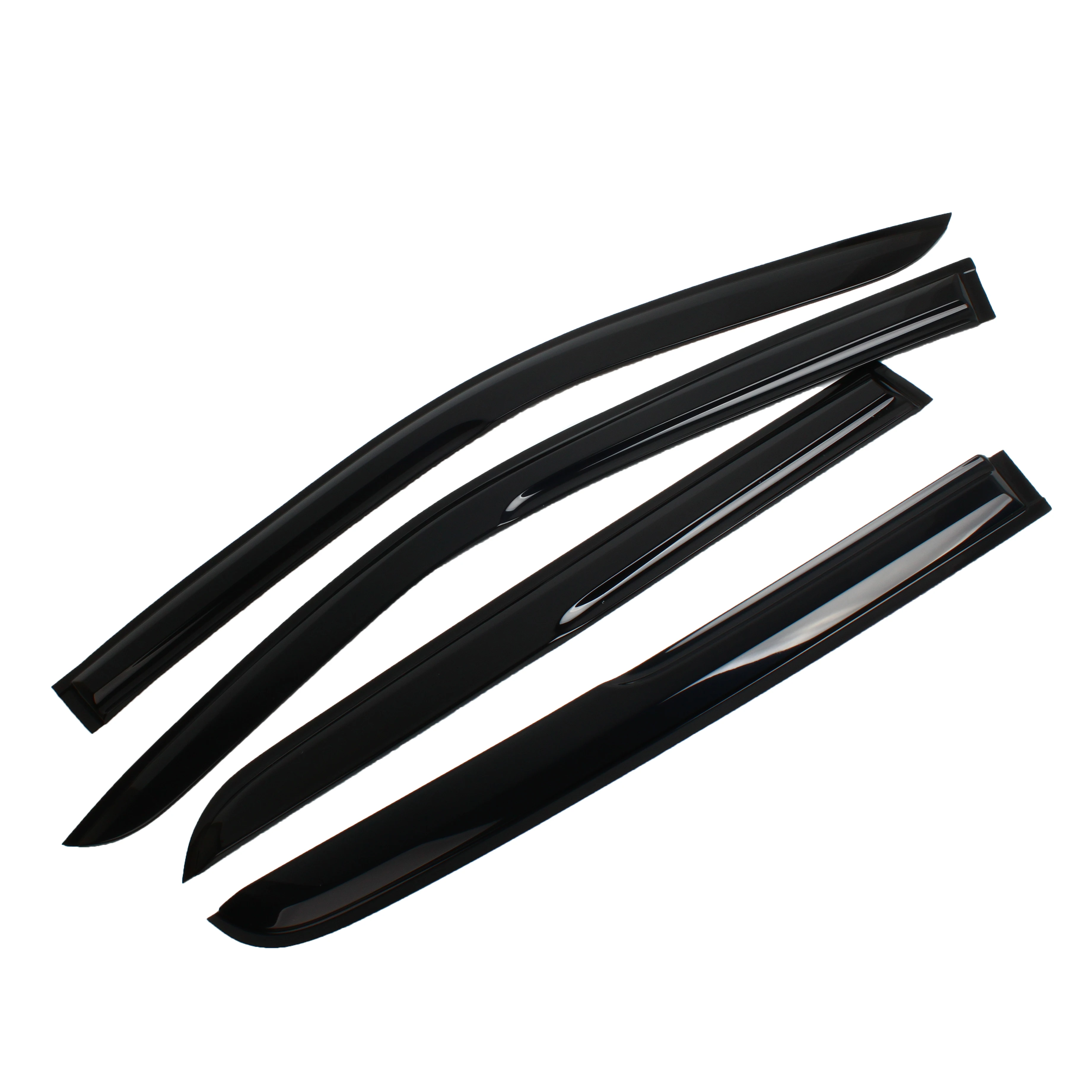 Auto side window deflector ABS car window visor 1.3mm rain guards toyota hilux  2015-2016  mugen type vent visor