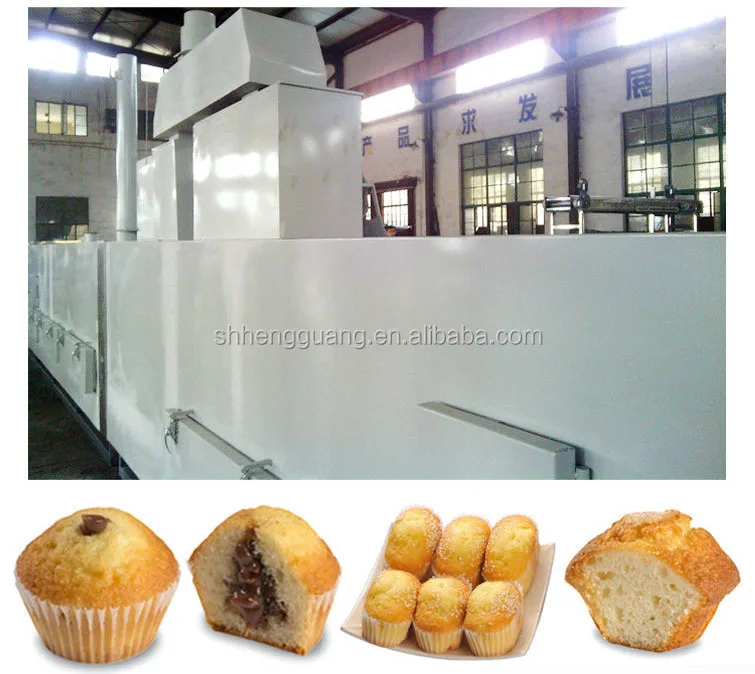 Completely automatic line cup cake machine