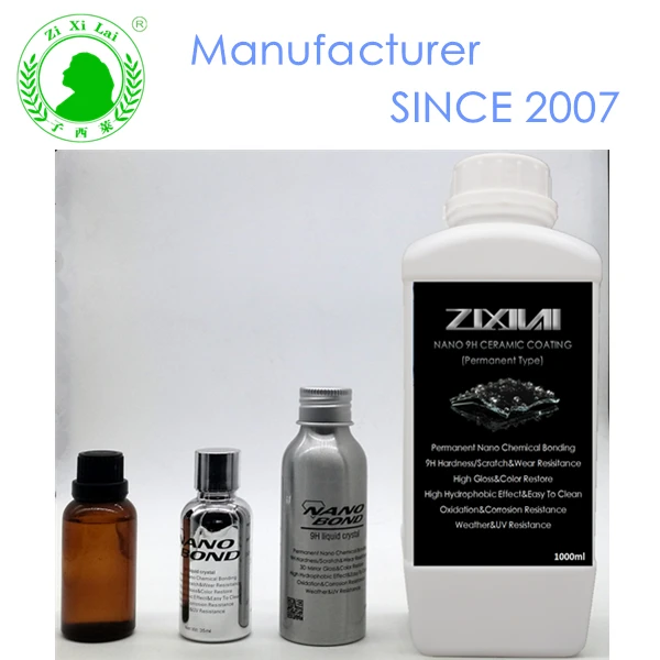 
Sio2 coating car Hydrophobic 9H ceramic pro 