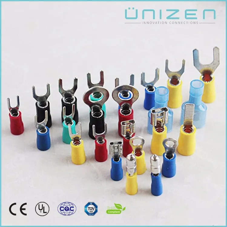 UNIZEN Ищут Продукты, Чтобы Представлять Кабельный Наконечник Медный Терминал 0.5mm2 22AWG