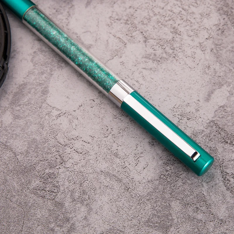 Блестящие ручки с выдвижными гелевыми чернилами премиум-класса