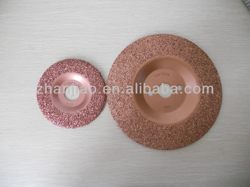 rubber conveyor belt grinding disc with tungsten carbide granule grit K18