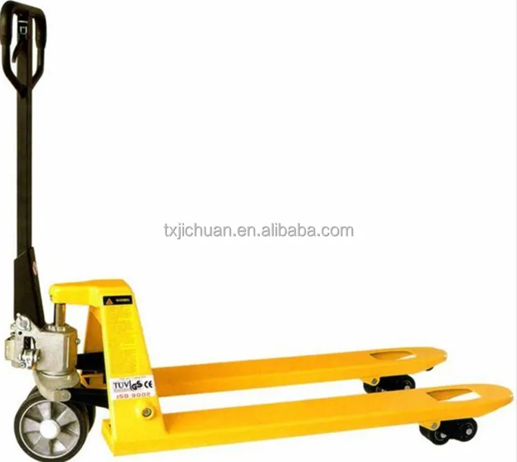 Bishamon Hand Pallet Truck 2ton AC/DF pump PU wheel pallet Jack