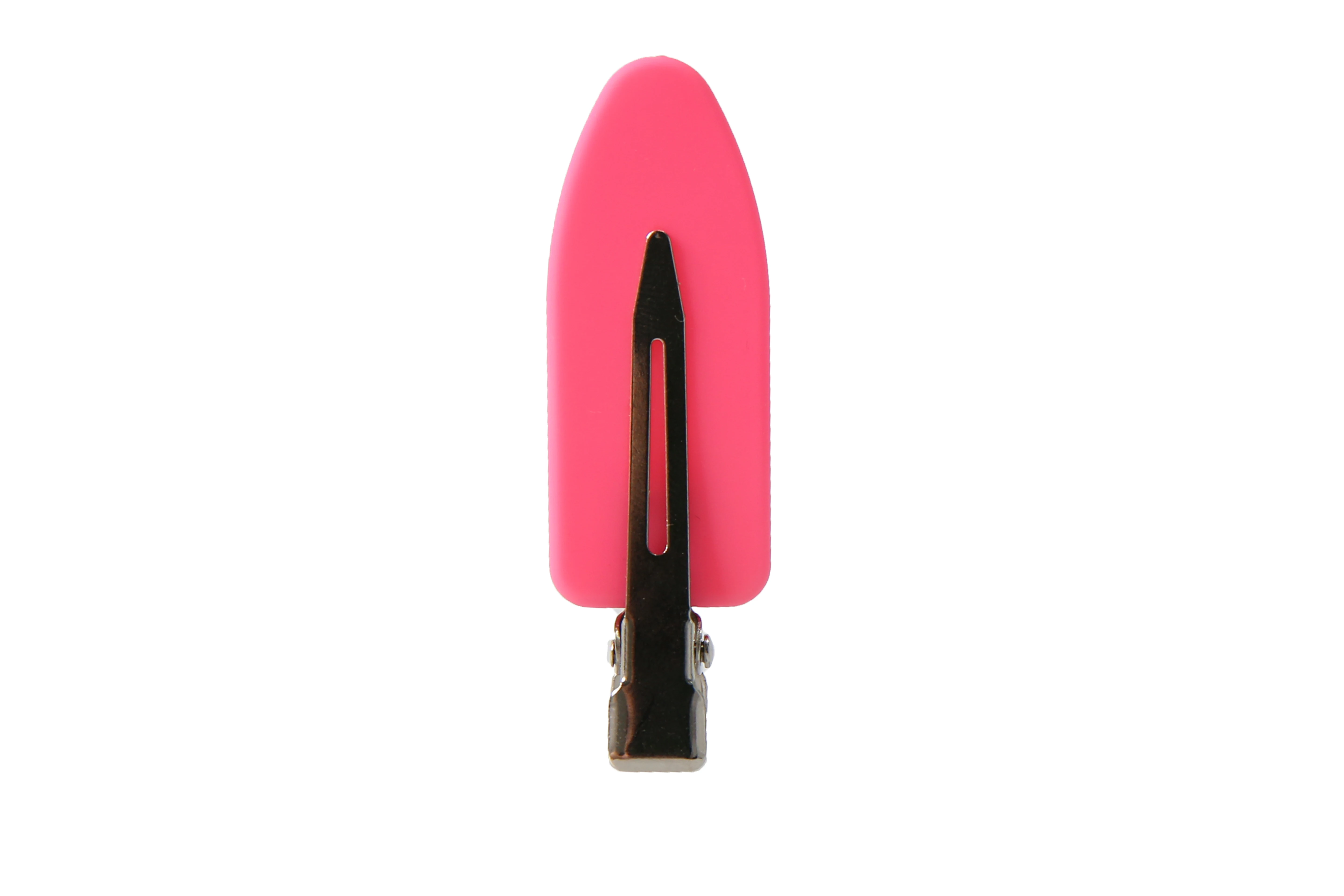 
Hot sale cheap 4 pcs small fashion rubber barber salon holding hair clips 