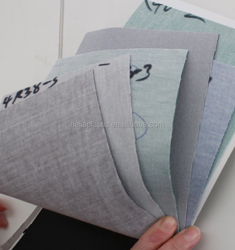 PVC stock rexine leather synthetic faux stock leather for car seat sofa shoes furniture artificial leather with high quality