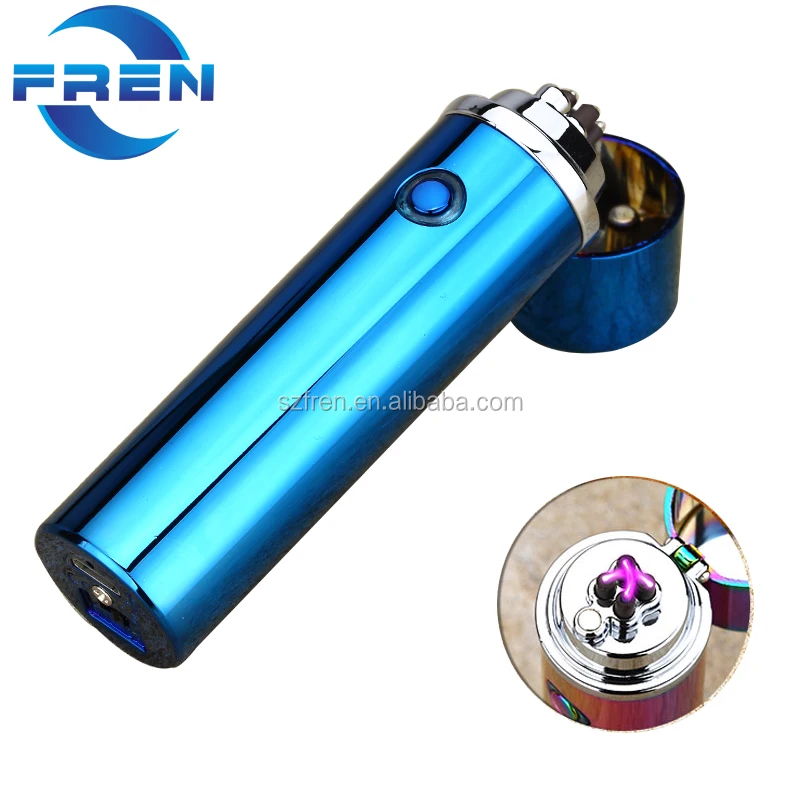 Metal Cigar Pipe Lighter Electronic Rechargeable Flameless USB Smoking Accessories Lighters Best Business Gift