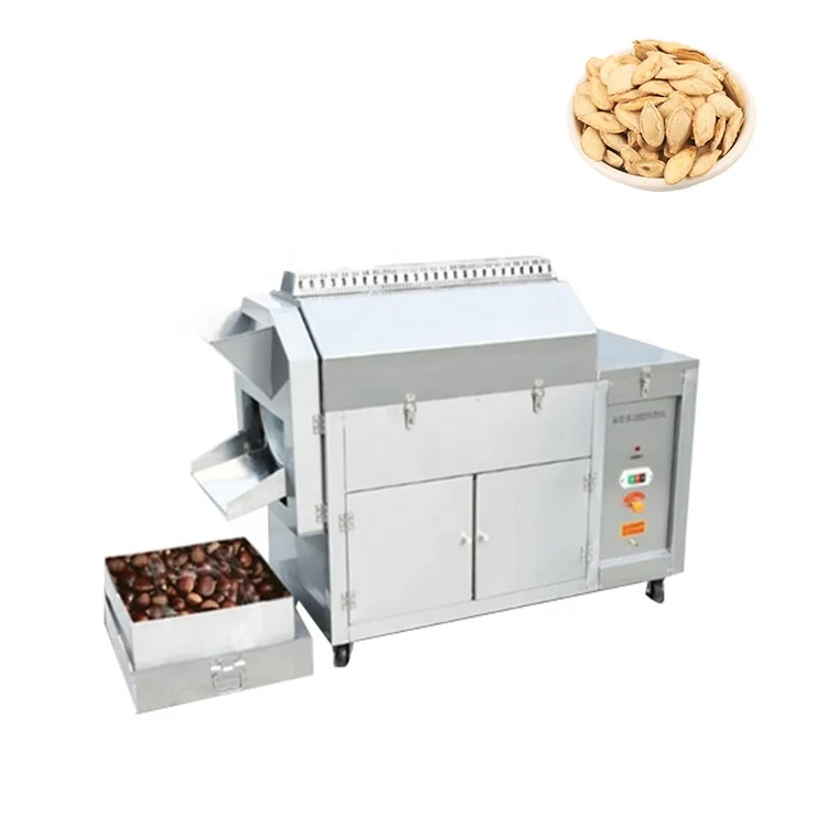 
Trade assurance wheat flour roasting machine pumpkin seeds roaster grain roasting machine 