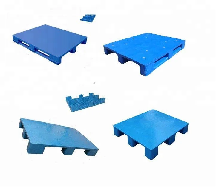 Плоский верхний односторонний пластиковый поддон 1100x1100 мм