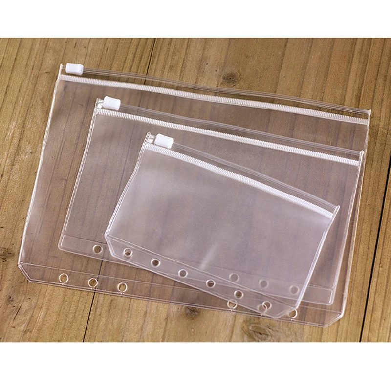 A6 Storage bag promotional price office school student stationery product wholesale loose leaf ring binder