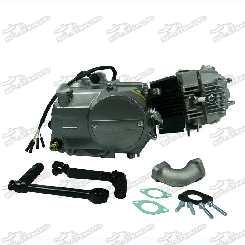 пит байк части yinxiang ух 125cc с воздушным охлаждением двигателя