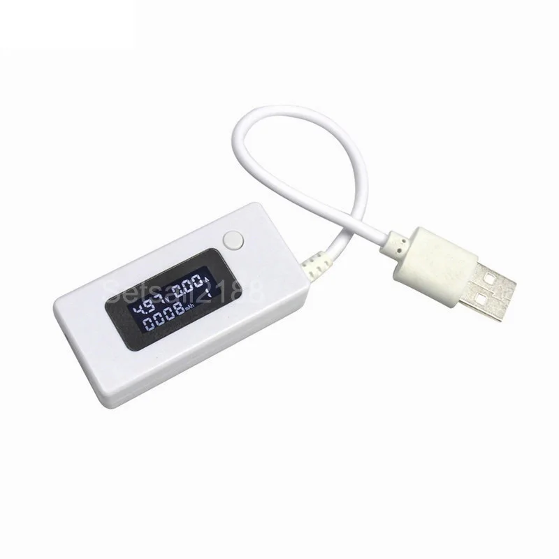 USB тестер напряжения тока детектор зарядного устройства тестер емкости аккумулятора измеритель вольтметр Амперметр 3-15 в 0-3,4 A