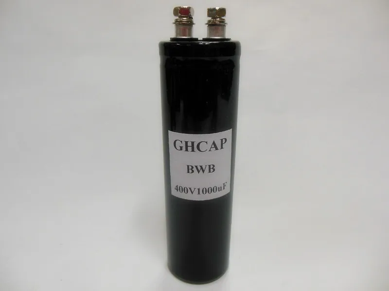 Screw terminal 1000microfarad 400V aluminum electrolytic capacitors