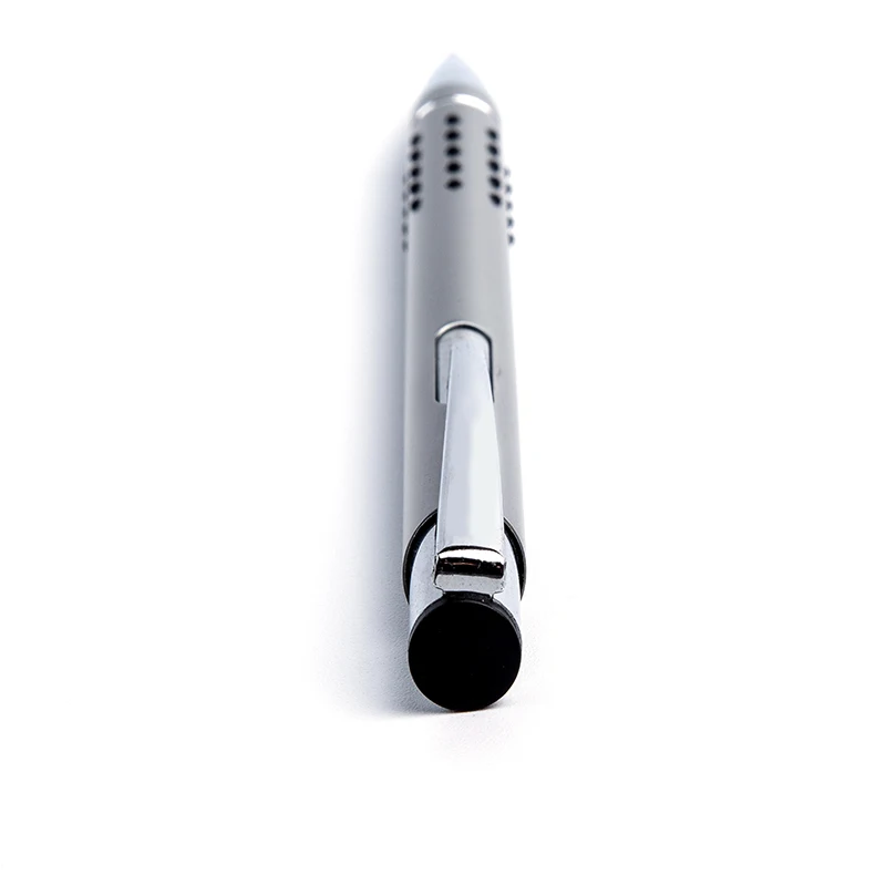 
Classic business rubber dot grip luxury click promotion ballpoint metal design pen with custom logo 