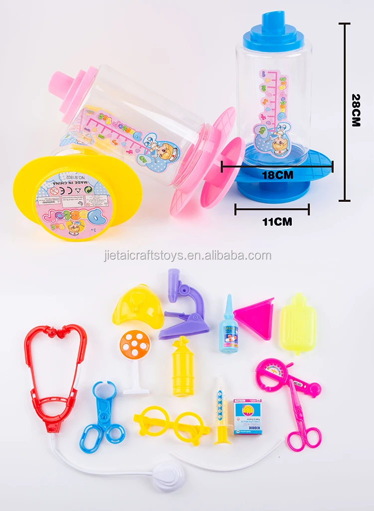 Factory outlet medical play set doctor toys for children (3 colors mixed)