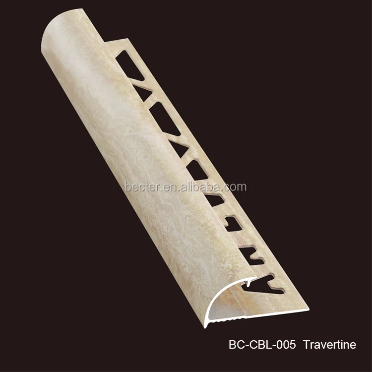 Aluminum Flexible Ceramic Round Tile Corner Trim Edging with New Design